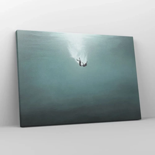 Canvas picture - In the Arms of the Ocean - 70x50 cm