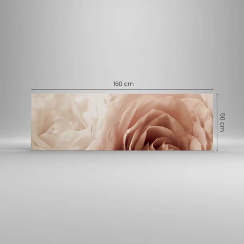 Canvas picture - In the Heart of a Rose - 160x50 cm