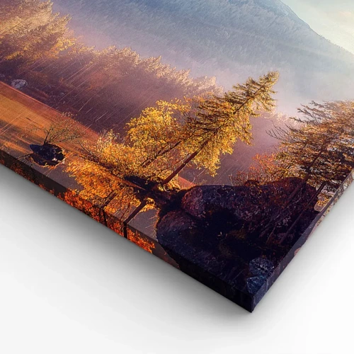 Canvas picture - In the Mountains and Valleys - 70x50 cm