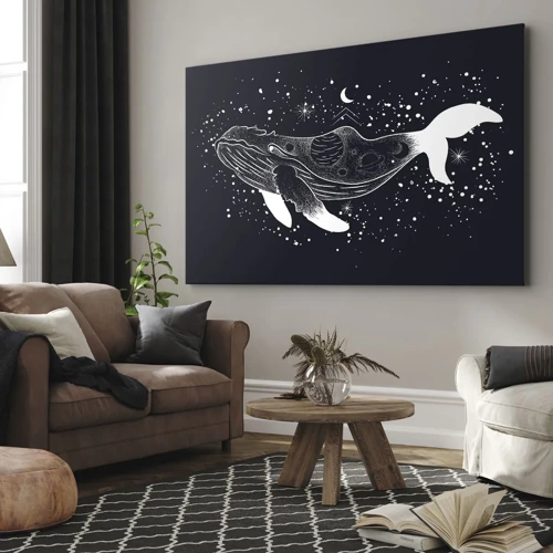 Canvas picture - In the Ocean of Universe - 70x50 cm