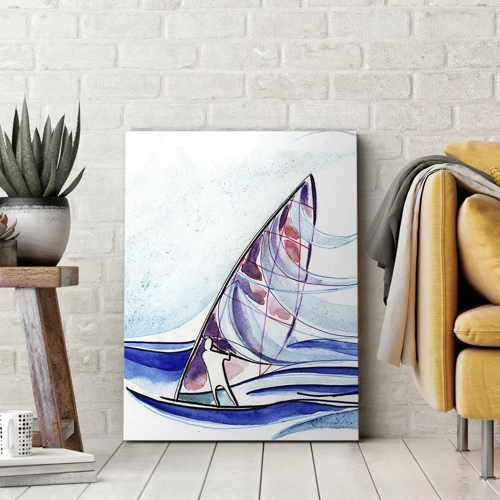 Canvas picture - In the Rhythm of the Waves - 50x70 cm