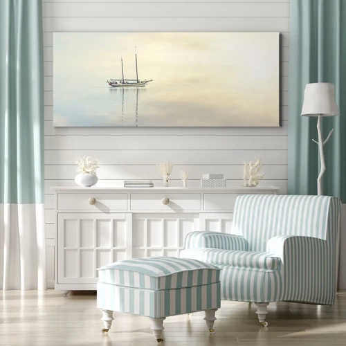 Canvas picture - In the Sea of Silence - 100x40 cm