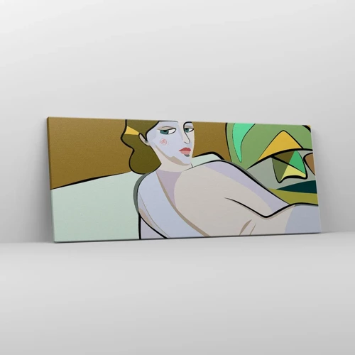 Canvas picture - Intimate Portrait - 100x40 cm