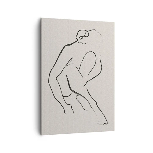 Canvas picture - Intimate Sketch - 50x70 cm