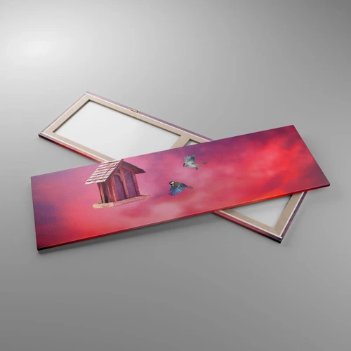 Canvas picture - Invitation to Dinner - 160x50 cm