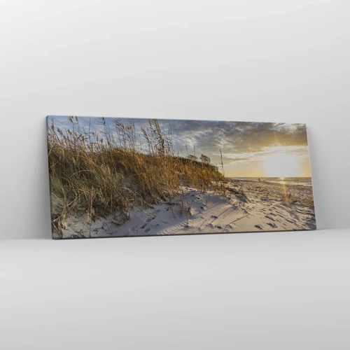 Canvas picture - Invitation to a Walk - 100x40 cm