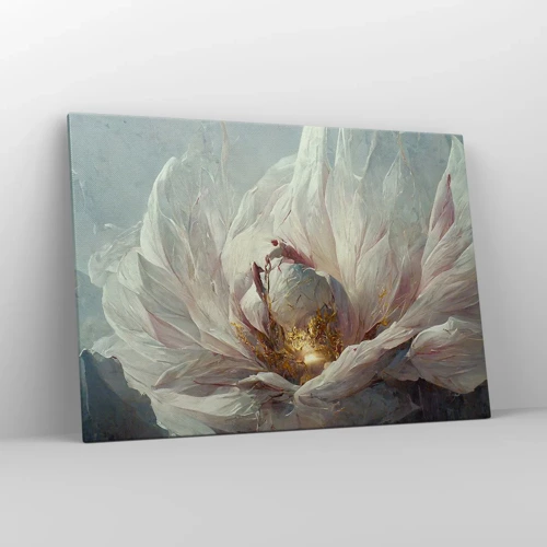 Canvas picture - It Blooms Once Every Hunderd Years - 100x70 cm