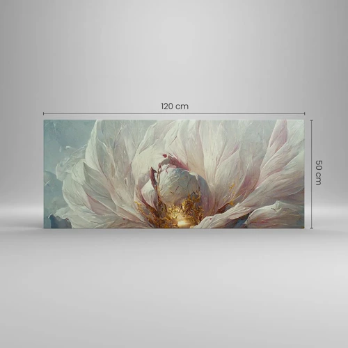 Canvas picture - It Blooms Once Every Hunderd Years - 120x50 cm