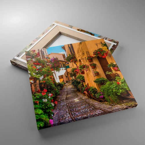 Canvas picture - Italian Back Street - 30x30 cm