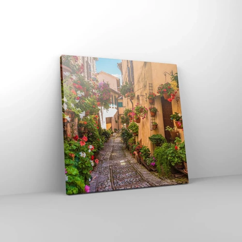 Canvas picture - Italian Back Street - 30x30 cm