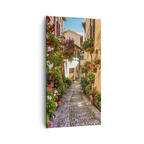 Canvas picture - Italian Back Street - 55x100 cm