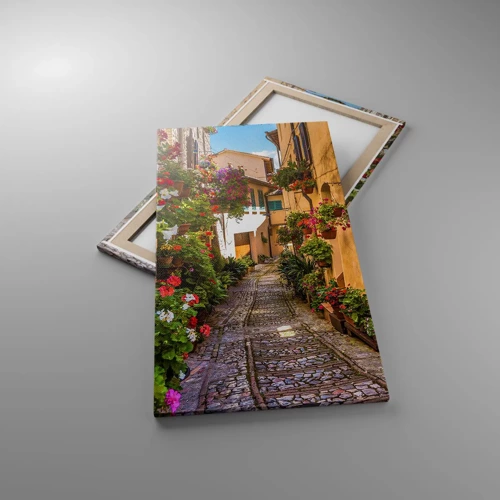 Canvas picture - Italian Back Street - 55x100 cm