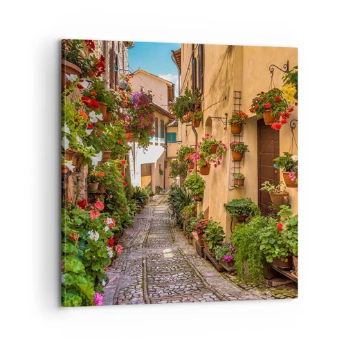 Canvas picture - Italian Back Street - 60x60 cm