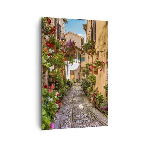 Canvas picture - Italian Back Street - 80x120 cm