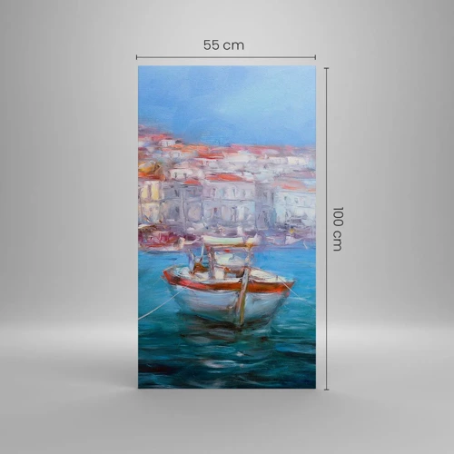 Canvas picture - Italian Bay - 55x100 cm