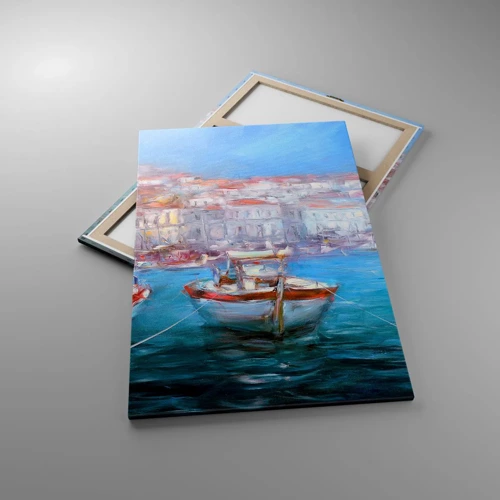 Canvas picture - Italian Bay - 80x120 cm