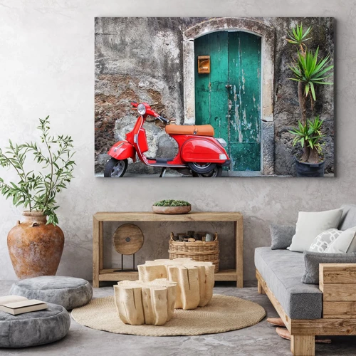 Canvas picture - Italian Holiday - 70x50 cm