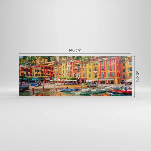 Canvas picture - Italian Morning - 140x50 cm