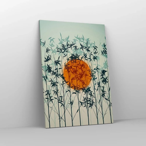 Canvas picture - Japanese Sun - 70x100 cm