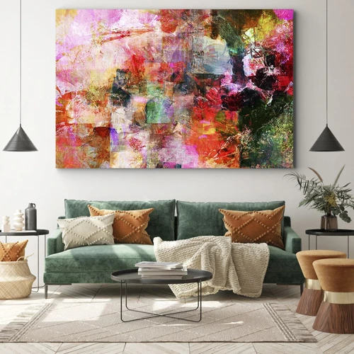 Canvas picture - Journey through Pink - 70x50 cm