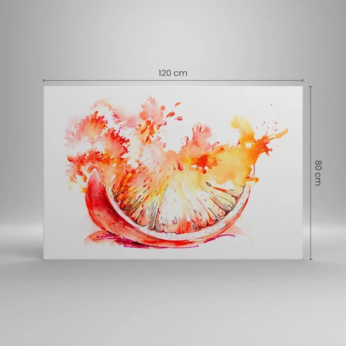 Canvas picture - Juicy  Refreshment - 120x80 cm