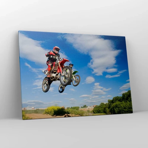 Canvas picture - Jump to the Sky - 100x70 cm