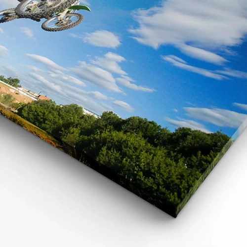 Canvas picture - Jump to the Sky - 55x100 cm