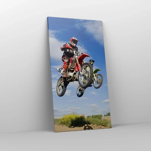 Canvas picture - Jump to the Sky - 65x120 cm