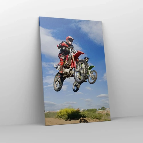 Canvas picture - Jump to the Sky - 80x120 cm