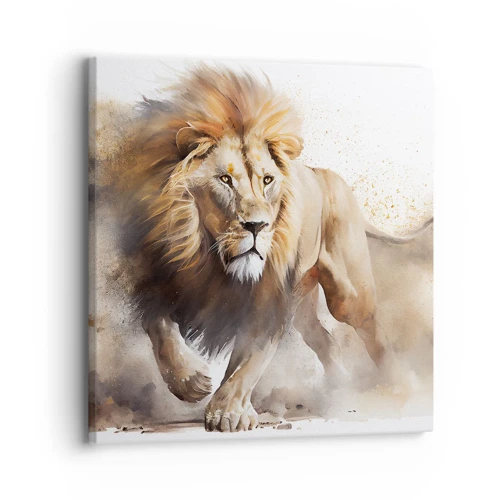 Canvas picture - King is on the Move - 30x30 cm
