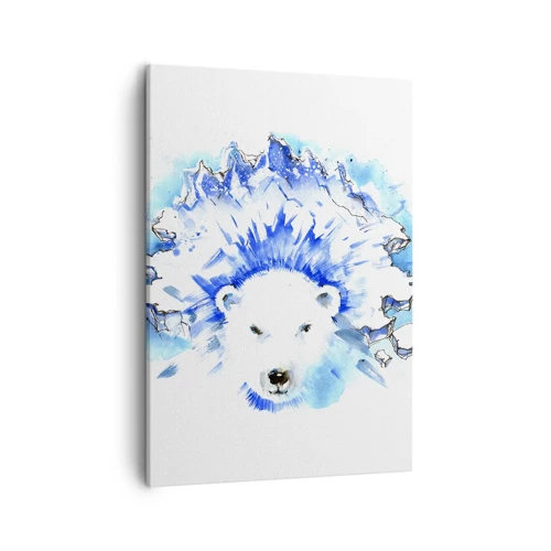 Canvas picture - King of Arctica in Icy Crown - 50x70 cm