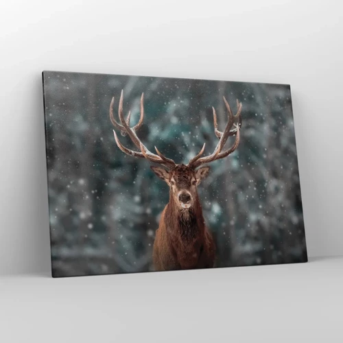 Canvas picture - King of Forest Crowned - 100x70 cm