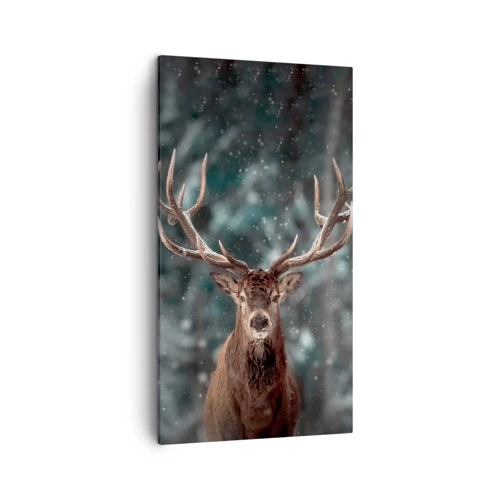 Canvas picture - King of Forest Crowned - 45x80 cm