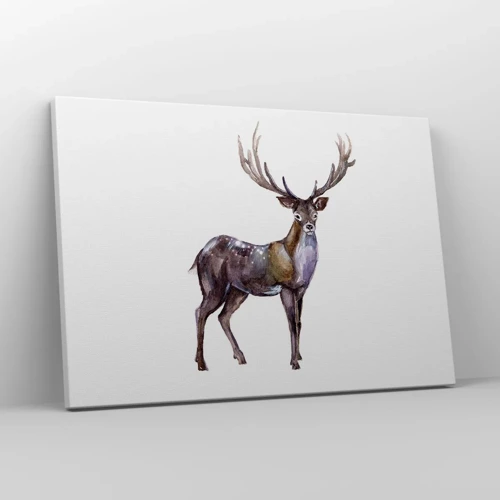 Canvas picture - King of Northern Forest - 70x50 cm