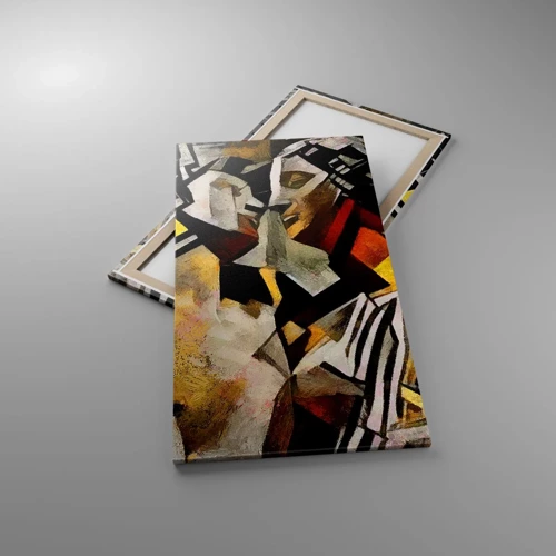 Canvas picture - Kiss Of A Statue - 65x120 cm