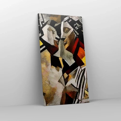 Canvas picture - Kiss Of A Statue - 65x120 cm