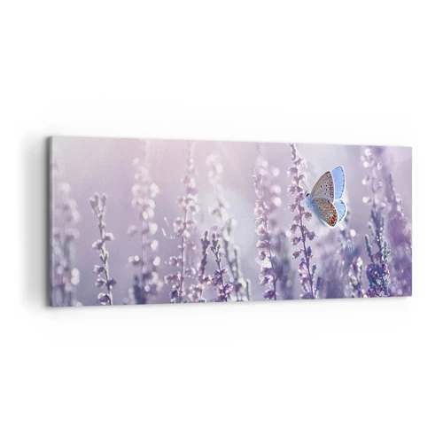 Canvas picture - Kiss of a Butterfly - 100x40 cm