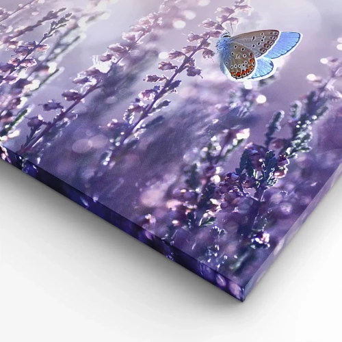 Canvas picture - Kiss of a Butterfly - 100x40 cm