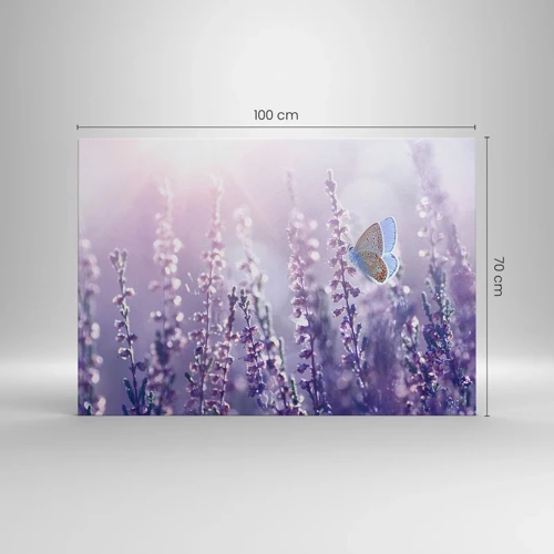 Canvas picture - Kiss of a Butterfly - 100x70 cm