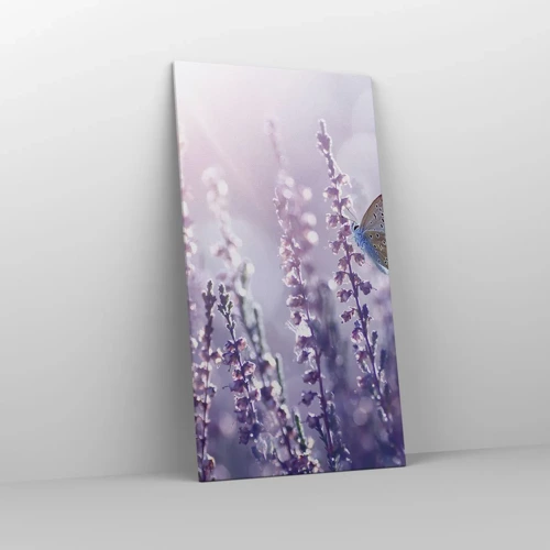 Canvas picture - Kiss of a Butterfly - 65x120 cm