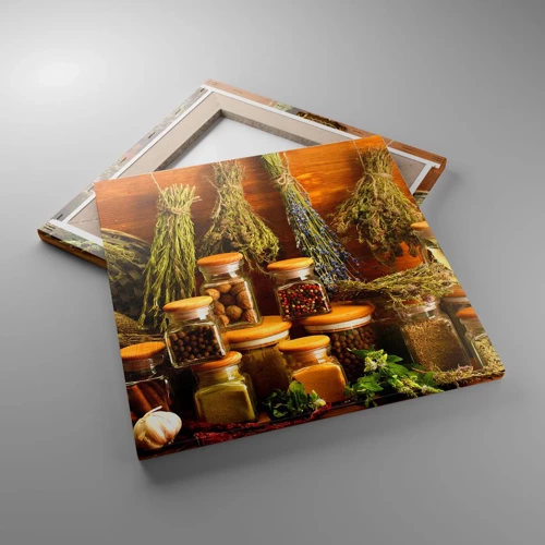 Canvas picture - Kitchen Magic - 40x40 cm