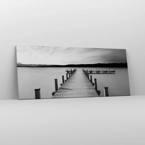 Canvas picture - Lake of Peace - 120x50 cm