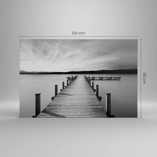 Canvas picture - Lake of Peace - 120x80 cm