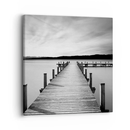 Canvas picture - Lake of Peace - 40x40 cm