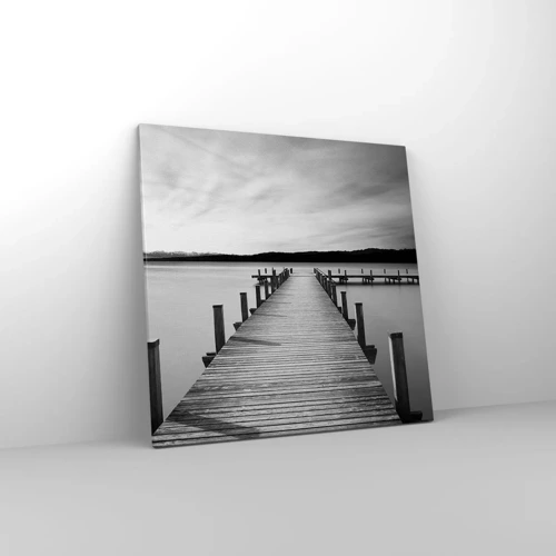 Canvas picture - Lake of Peace - 60x60 cm