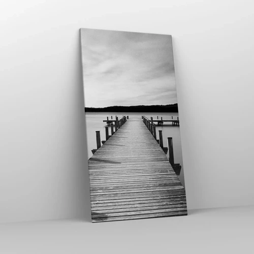 Canvas picture - Lake of Peace - 65x120 cm