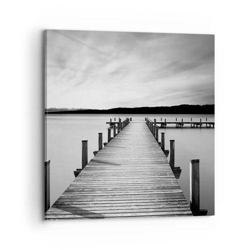 Canvas picture - Lake of Peace - 70x70 cm