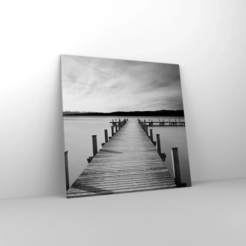 Canvas picture - Lake of Peace - 70x70 cm