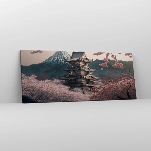 Canvas picture - Land of Cherry Blossoms - 100x40 cm