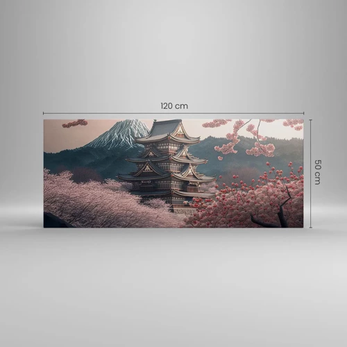 Canvas picture - Land of Cherry Blossoms - 120x50 cm